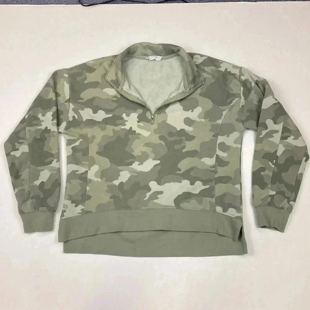 Hippie Rose cropped quarter zip